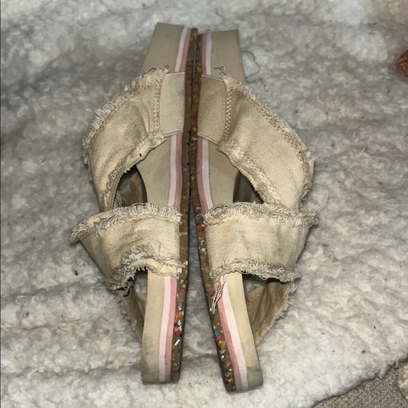 Vionic Cream Cross-Strap Sandals - Picture 5 of 9